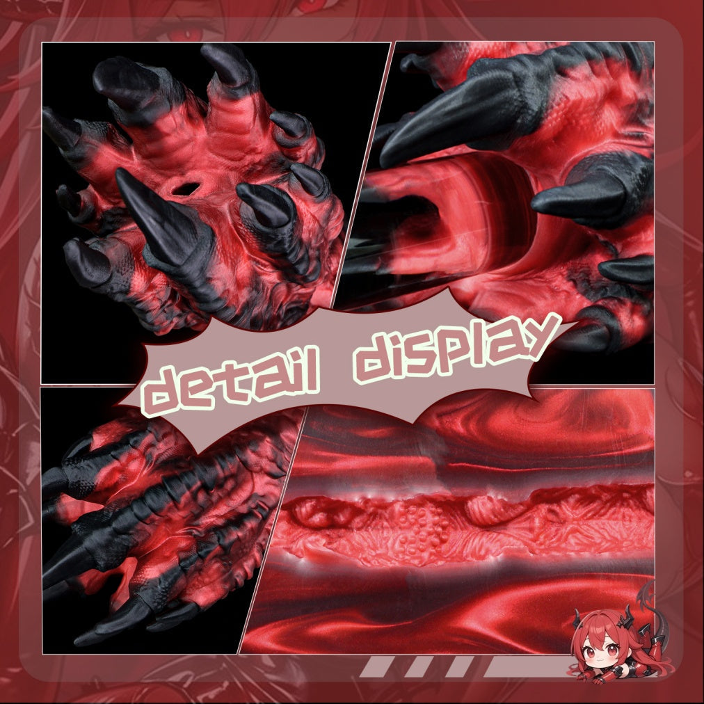 Alien Fetish Dragon Claw Pocket Pussy - Hidden Design Silicone Male Sex Toy for Intense Orgasm Massage