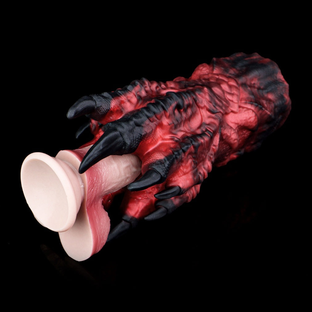 Alien Fetish Dragon Claw Pocket Pussy - Hidden Design Silicone Male Sex Toy for Intense Orgasm Massage