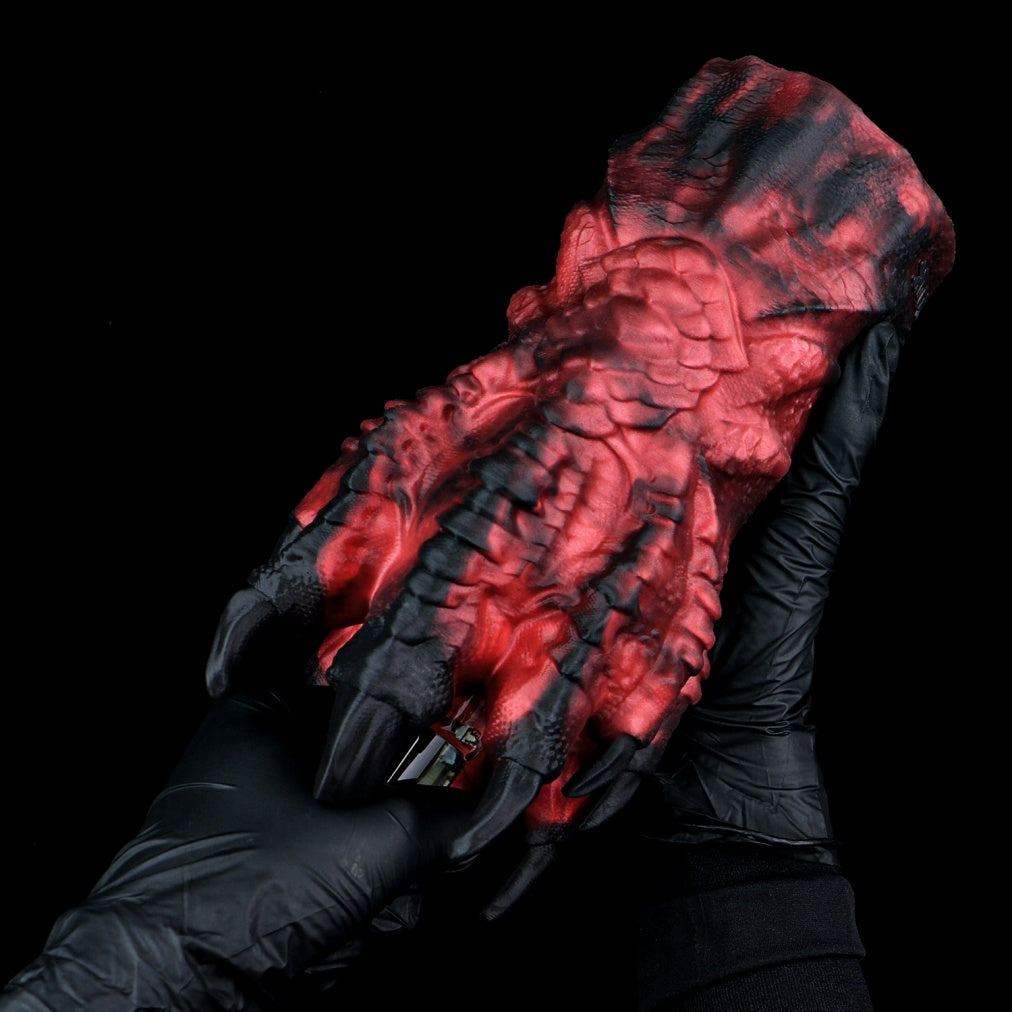 Alien Fetish Dragon Claw Pocket Pussy - Hidden Design Silicone Male Sex Toy for Intense Orgasm Massage