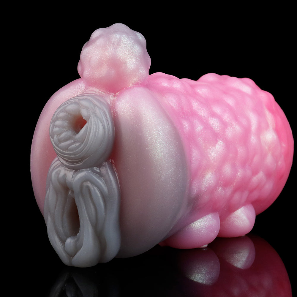 Kawaii Sheep Pocket Pussy – Vibration-Ready Silicone Blowjob Masturbator | Domlust Furry Fetish