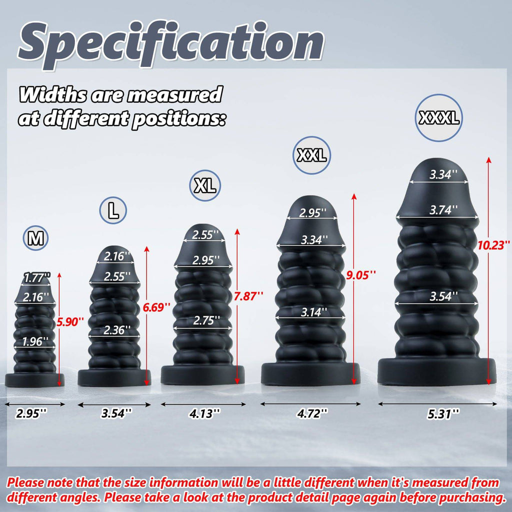 10 Inch Big Black Anal Dilation Dildo - Tarisss Sex Toy Store