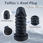 10 Inch Big Black Anal Dilation Dildo - Tarisss Sex Toy Store