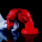 10 Inch Fantasy Animal Silicone Dog Knot Dildo - Tarisss Sex Toy Store