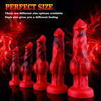 10 Inch Fantasy Animal Silicone Dog Knot Dildo - Tarisss Sex Toy Store