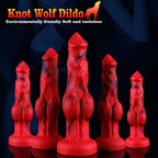 10 Inch Fantasy Animal Silicone Dog Knot Dildo - Tarisss Sex Toy Store