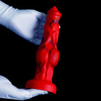 10 Inch Fantasy Animal Silicone Dog Knot Dildo - Tarisss Sex Toy Store