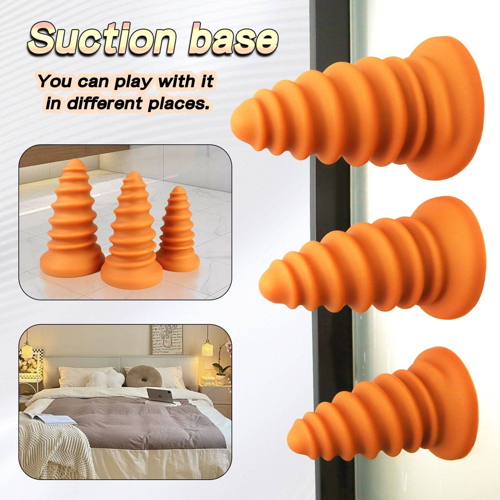 10 Inch Huge Threaded Butt Plug Dildo - Tarisss Sex Toy Store