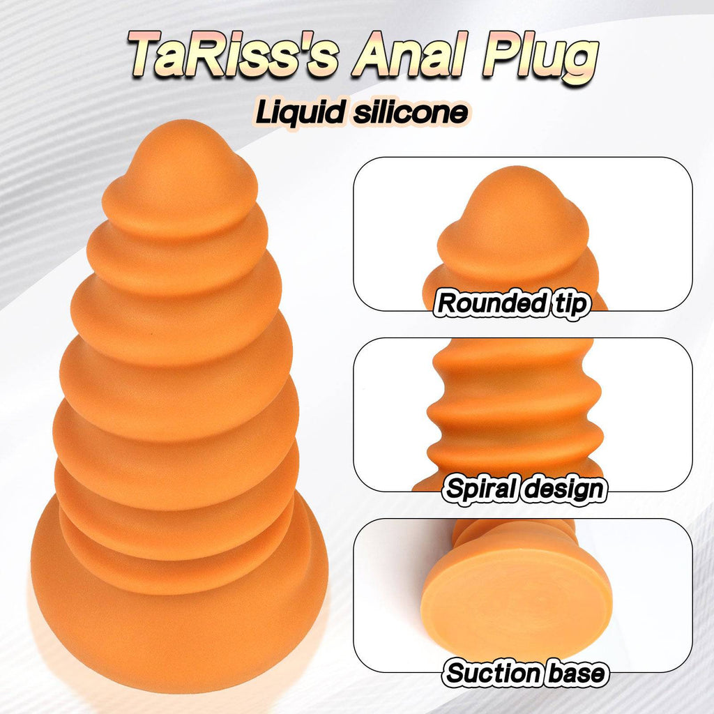 10 Inch Huge Threaded Butt Plug Dildo - Tarisss Sex Toy Store