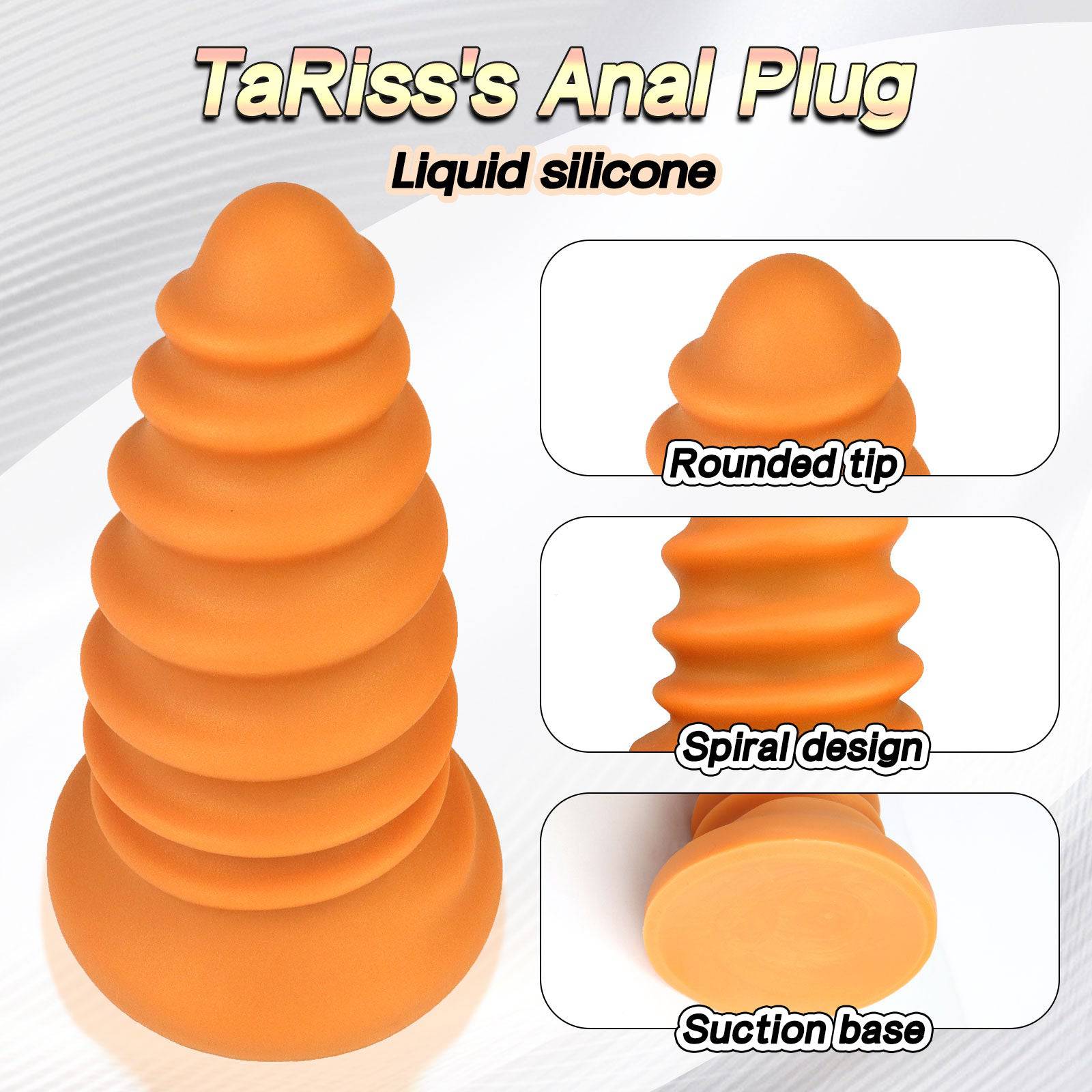 10 Inch Huge Threaded Butt Plug Dildo - Tarisss Sex Toy Store