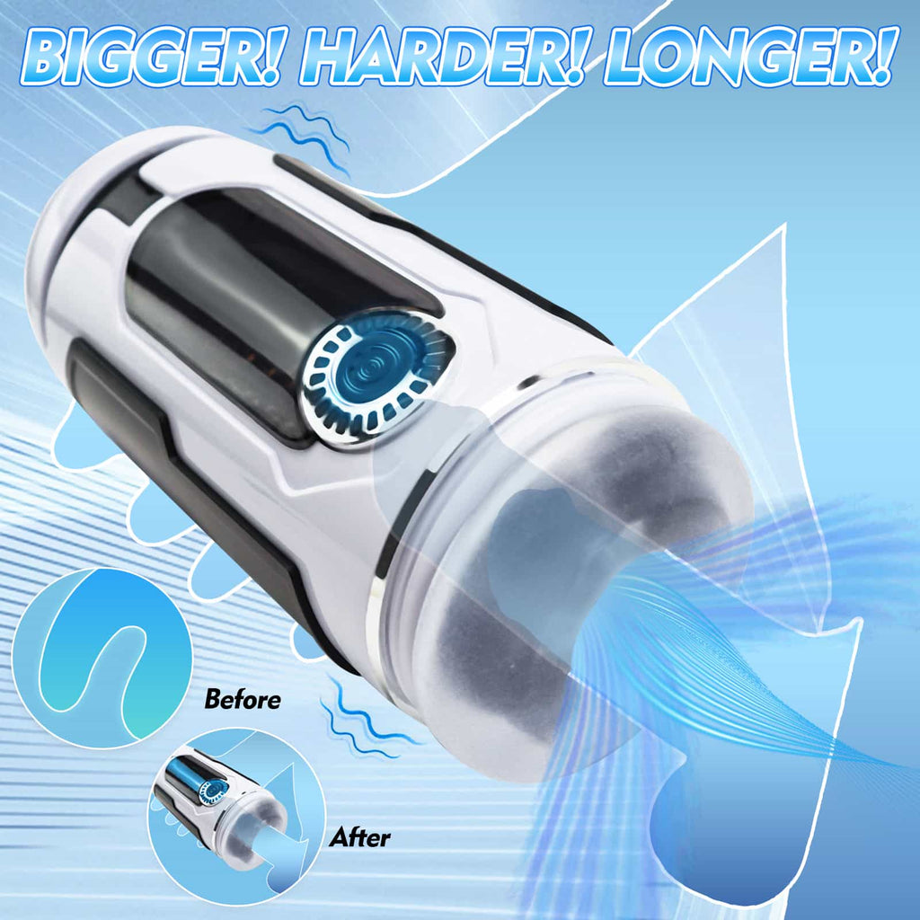10 Vibration Modes Penis Sleeve Male Vibrating Masturbator - Tarisss Sex Toy Store