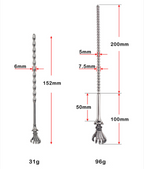 Skull Fingers Urethral Sound Rod