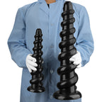Big Black Huge Dildo Masturbator - Oversized Deep Vaginal Anal Masturbation Sex Toys for Women