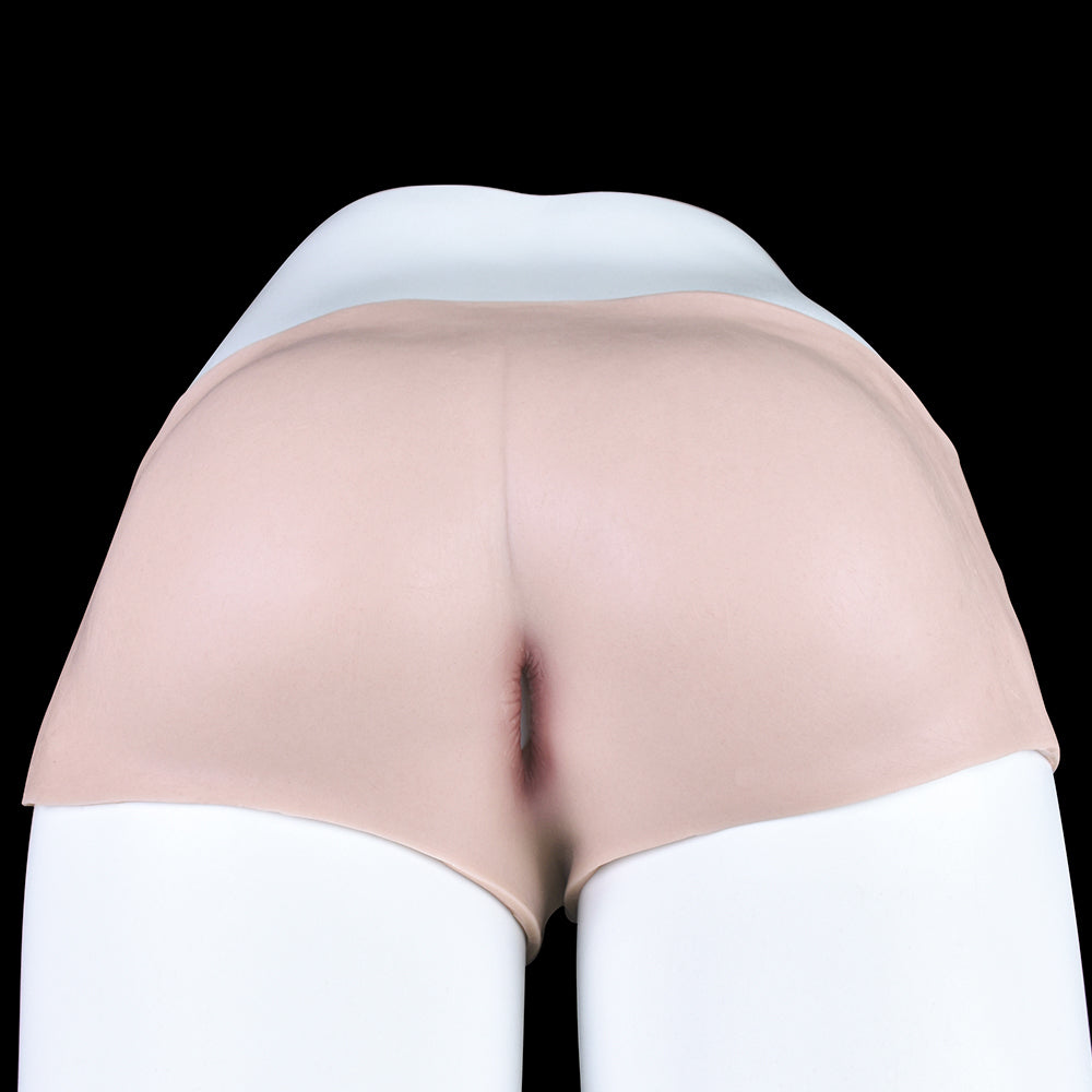 Realistic Pussy Panties Male Sex Toys - Premium Silicone Buttocks Lift Gay Play Underwear