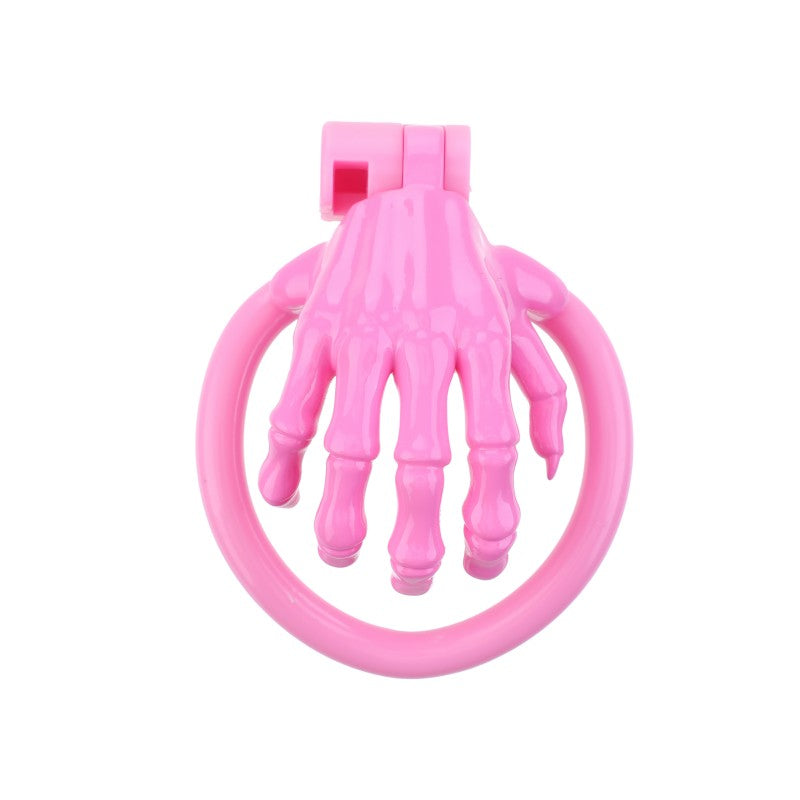 Skeleton Hand Chastity Cage – Lightweight Resin Male Chastity Device