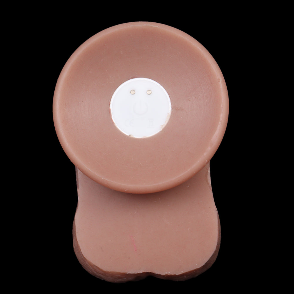 Remote Control Realistic Vibrating Dildo Butt Plug - Life-size Penis Masturbation Women Vibrator