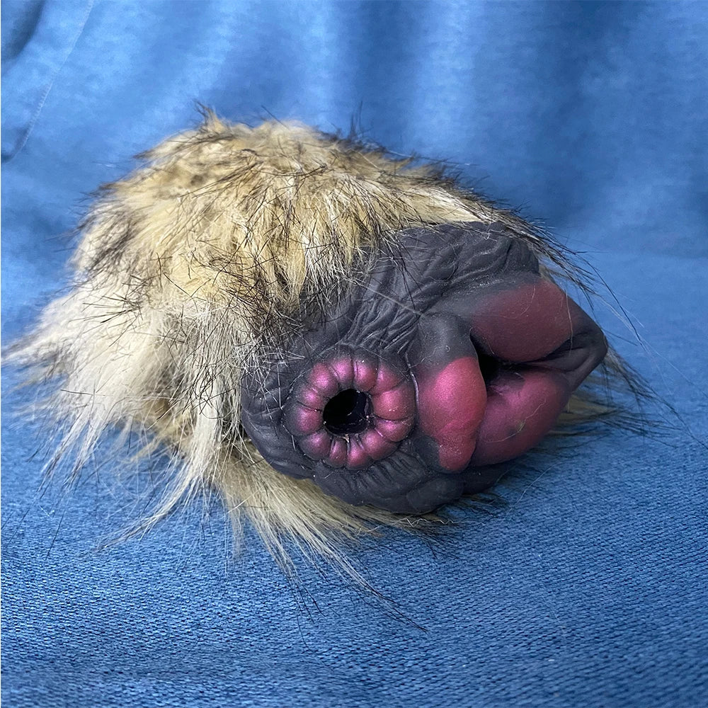 Furry Animal Pocket Pussy – Dual Vagina Silicone Male Masturbator | Domlust Fetish