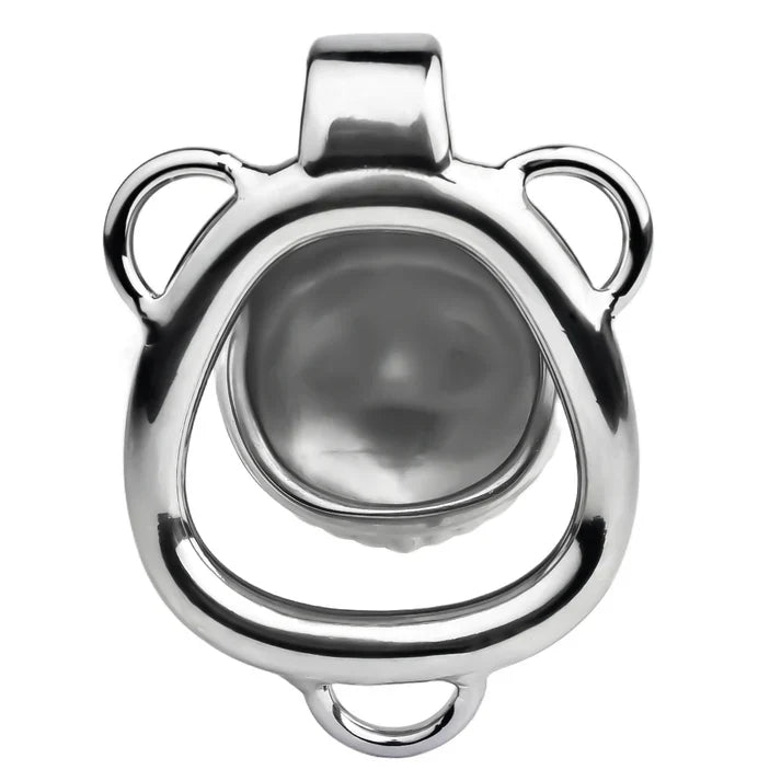 Small Gold Shell-Shaped Chastity Cage – Comfortable & Venus’ Shell Lock