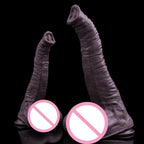 Elephant Penis Anal Dildo Butt Plug - Realistic Animal Monsterdildo Silicone Female Sex Toy
