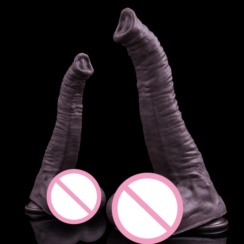 Elephant Penis Anal Dildo Butt Plug - Realistic Animal Monsterdildo Silicone Female Sex Toy