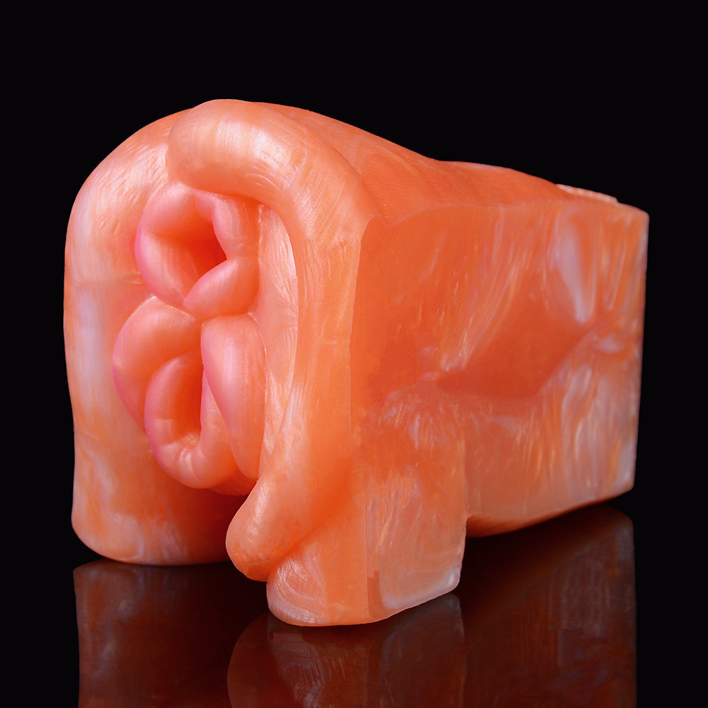 Ginger Cat Pocket Pussy – Vibrating Bullet Animal Masturbator | Domlust
