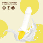 Thrusting Didlo Vibrator - Handheld Banana G Spot Prostate Massager