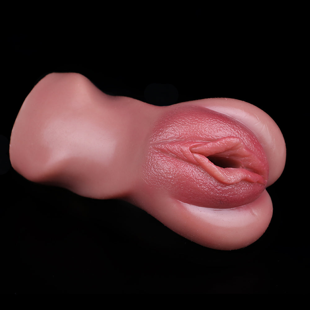 Big Labia Pocket Pussy – Realistic Silicone Male Masturbator | Domlust Fetish