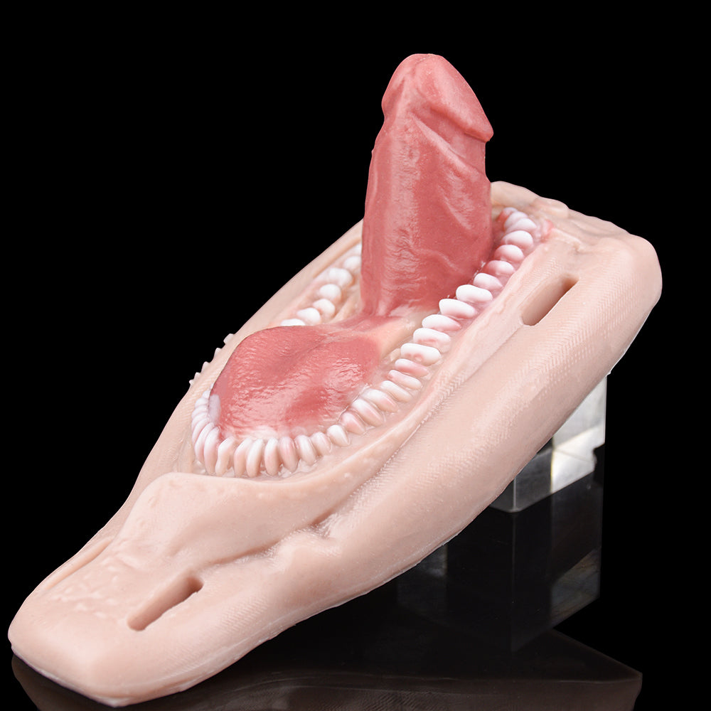 Realistic Dildo Sex Grinder - Strapless Harness Sex Toys for Women Lesbian Pleasure
