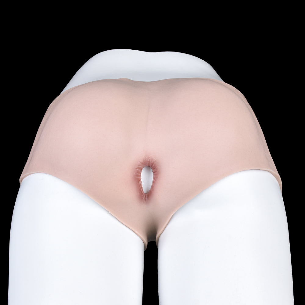 Life Size Silicone Pussy Panty - Realistic Pussies Briefs Underwear Sex Toys for Men Gay Play