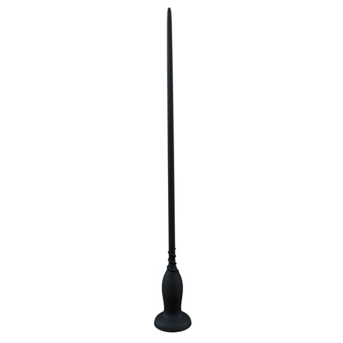 11 Inch Black Silicone Vibrating Penis Plug - Tarisss Sex Toy Store