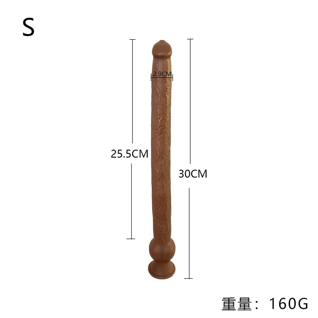 11+ Inch Slim Dog Silicone Dildo - Tarisss Sex Toy Store