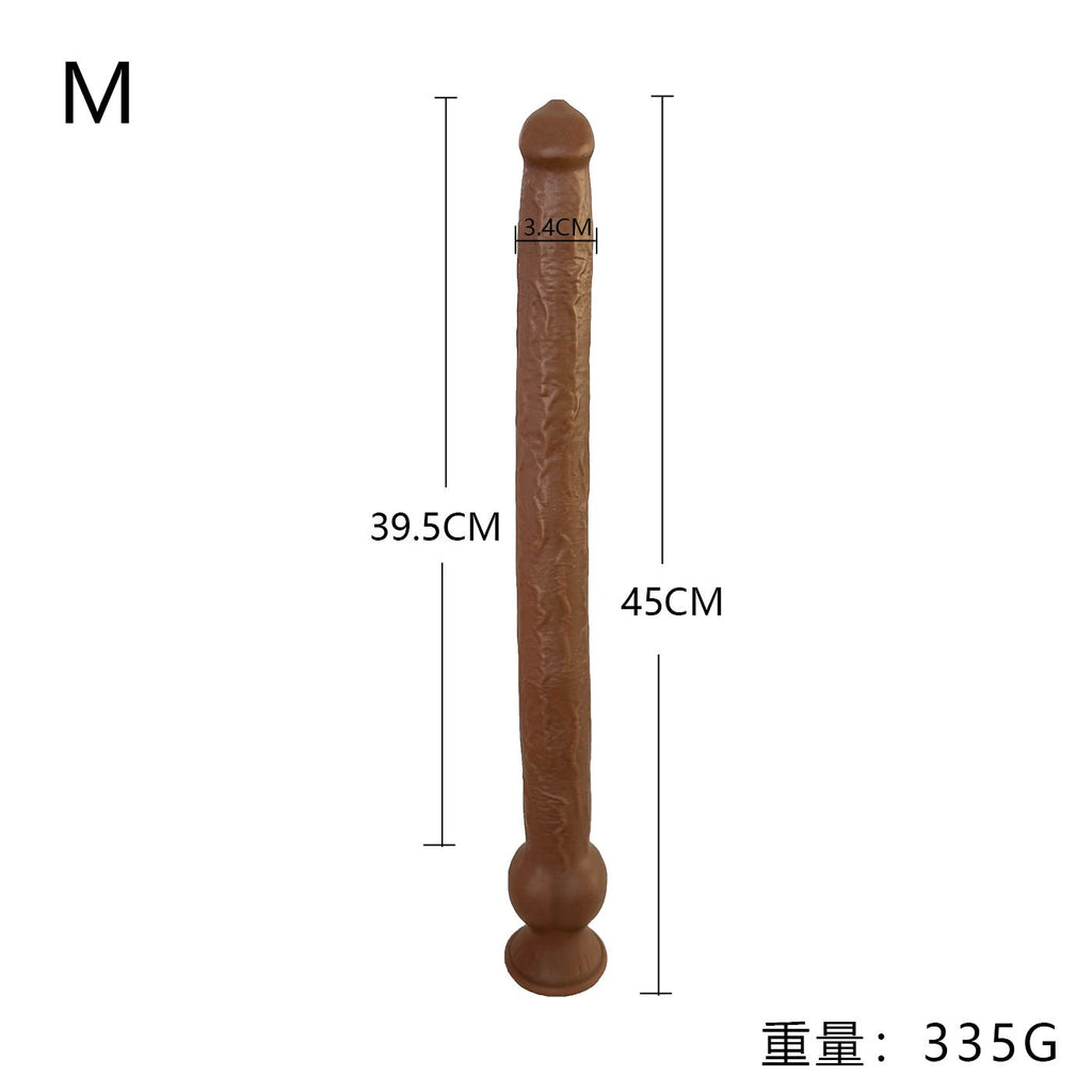 11+ Inch Slim Dog Silicone Dildo - Tarisss Sex Toy Store