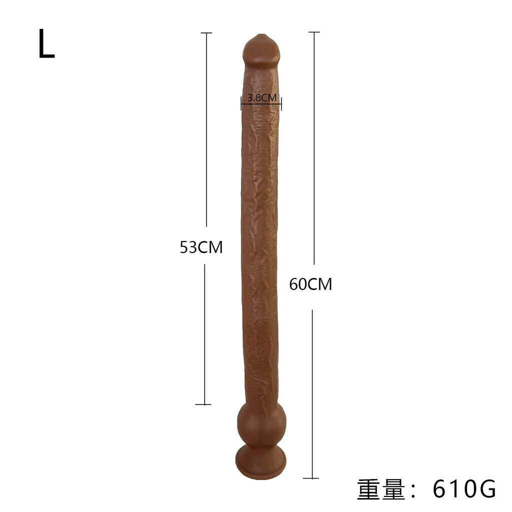 11+ Inch Slim Dog Silicone Dildo - Tarisss Sex Toy Store