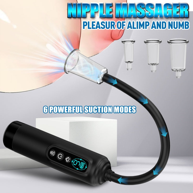 Smart Silicone Suction Vagina Pump - Multi-Frequency Female Masturbation Massager