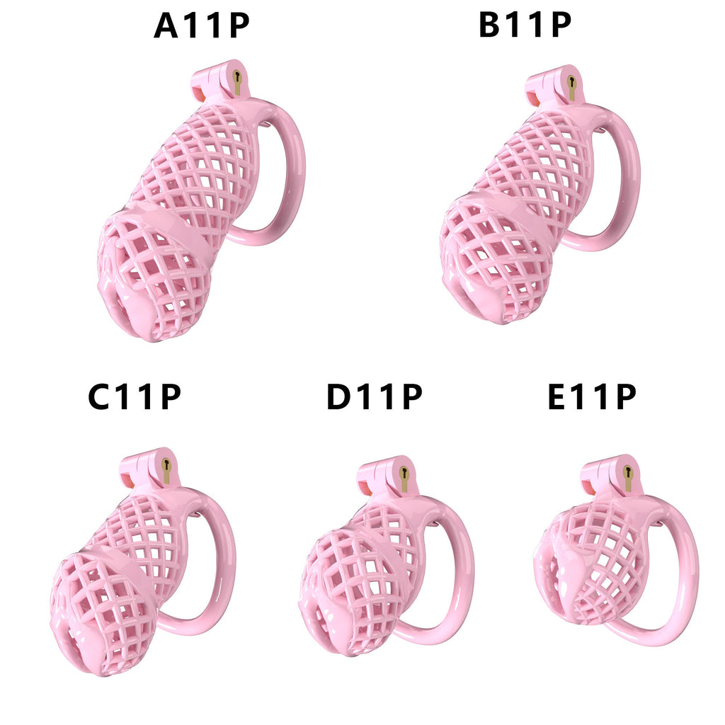 Mesh Ventilated Labia Chastity Cage – Multiple Sizes for All-Day Comfort