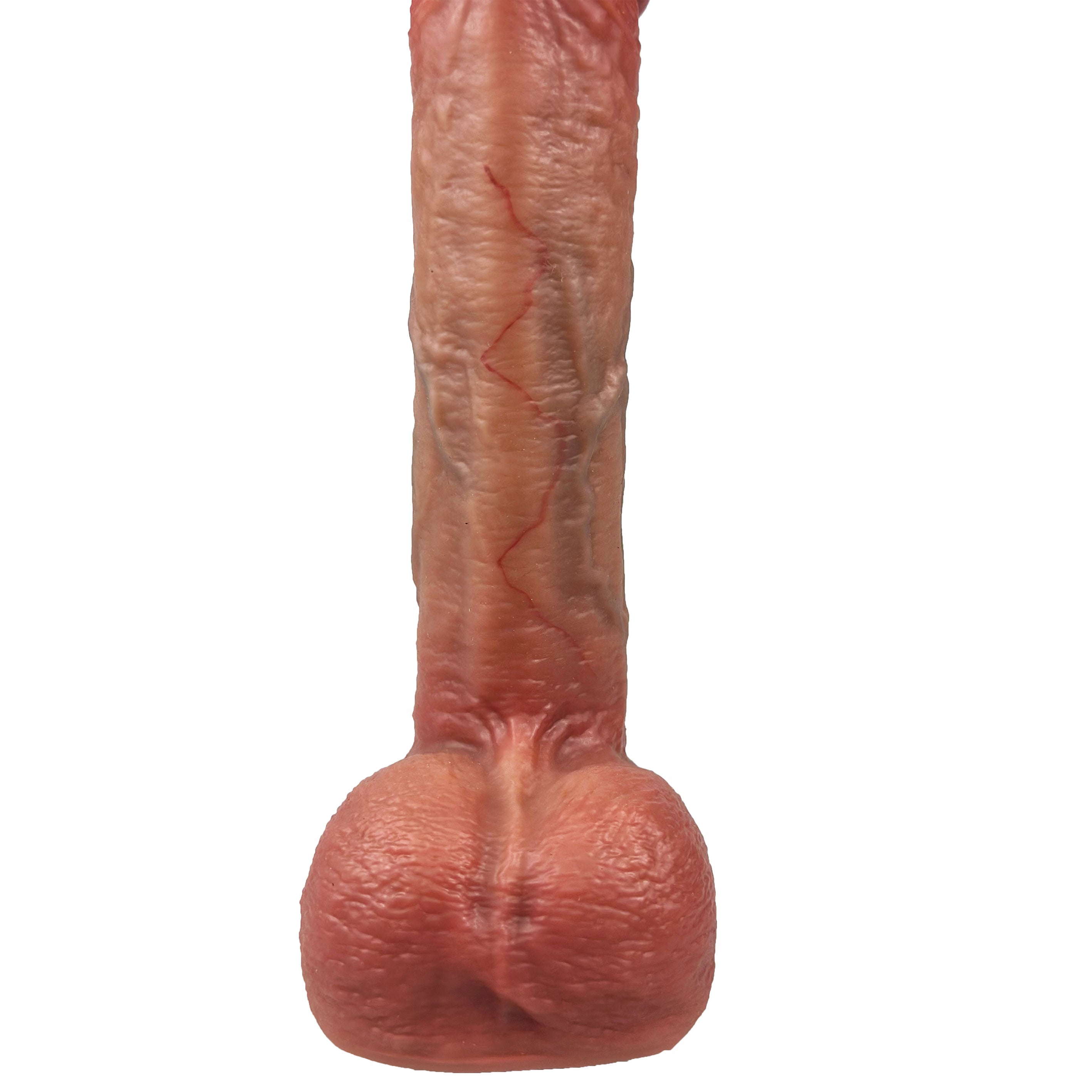 Electric Realistic Dildo Vibrator - Lifelike Glans Remote Control Thrusting Dildos