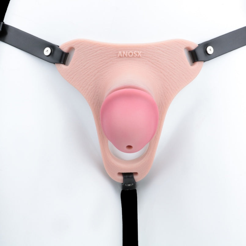 Silicone Wearable Chastity Cage – Prostate-Fitting Male Restraint Device
