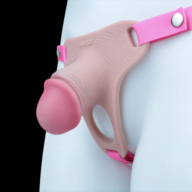 Silicone Wearable Chastity Cage – Prostate-Fitting Male Restraint Device