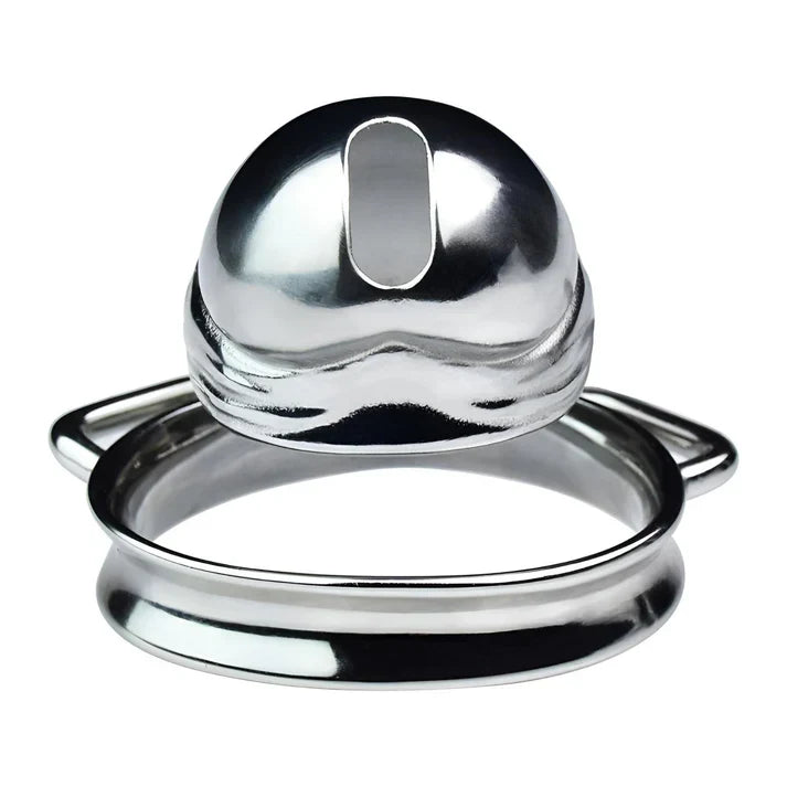 Metal Penis Shaped Chastity Cage LKM-065