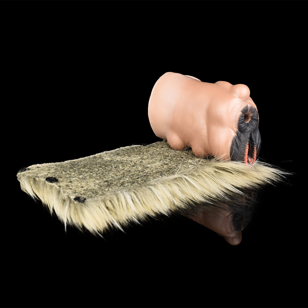 Tibetan Yak Pocket Pussy – Furry Silicone Animal Masturbator with Realistic Vaginal Canal | Domlust