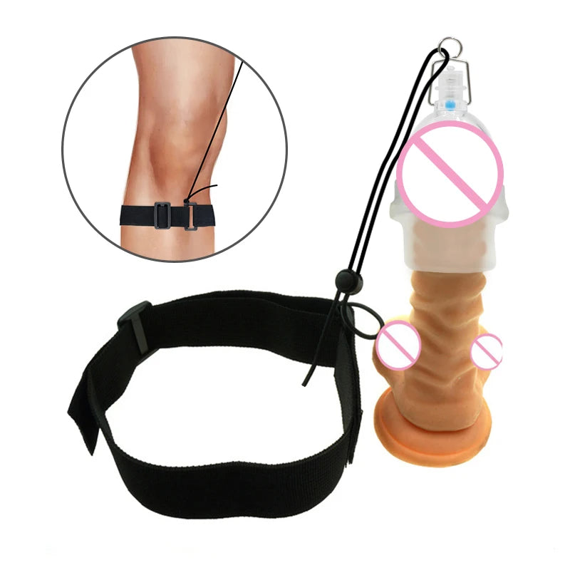 Vacuum Penis Pump Extender – Adjustable Enlargement Device with Strap-On Harness & Sleeve Support