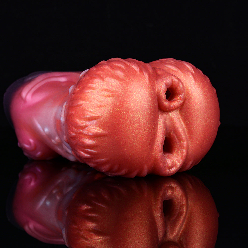 Dual Pussy Sleeve Mini Sex Doll Torso — Lifelike Silicone Pocket Masturbator for Men