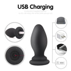 Remote Control Fox Tail Vibrating Butt Plug - Fantasy Animal Role Play Furry BDSM Sex Games