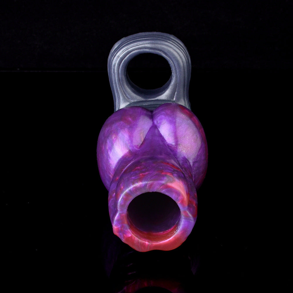 Dragon Knot Cock Sleeve Sex Toys for Men - Fantasy Penis Sheath Beast Sex Enlarger Condom