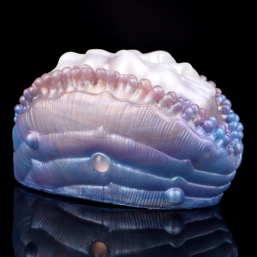 Fantasy Abalone Pocket Pussy – Premium Platinum Silicone Masturbator Sleeve for Men
