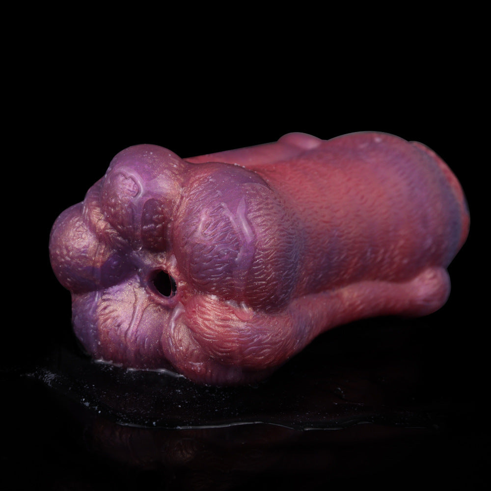 Fantasy Monster Pocket Pussy Male Masturbator - Double Hole Penis Masturbation Silicone Stroker
