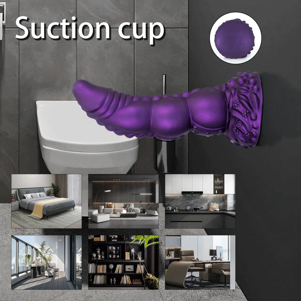 Exotic Dragon Dildo Butt Plug - Fantasy Monster Silicone Dildos G- Sex Toys