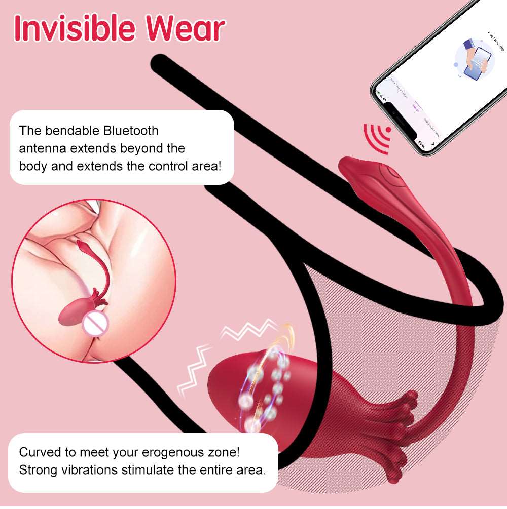 APP Remoter Gspot Vibrator - 360° Rotating Powerful Massage - Domlust Egg