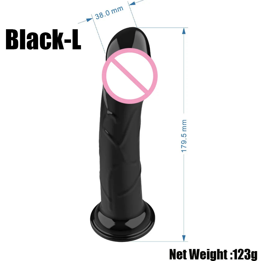 Lesbian Strap On Dildo - Harness Belt Strapon Double End Anal Dildo Sex Toys for Couple