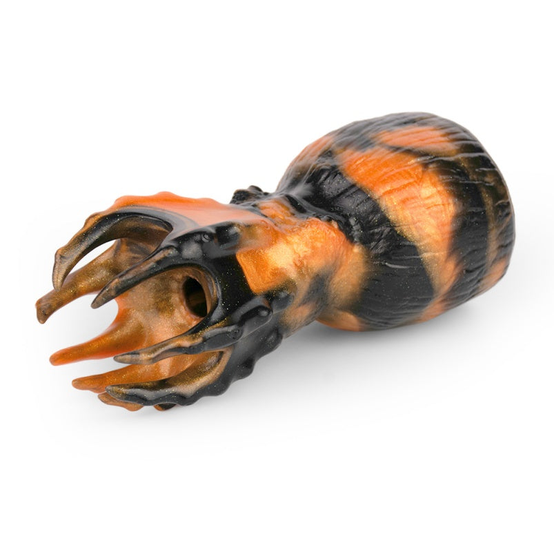 Mouth Gag Ball Fantasy Octopus Kinky Sex Toys - Ink-Orange Dominatrix Oral Restriant