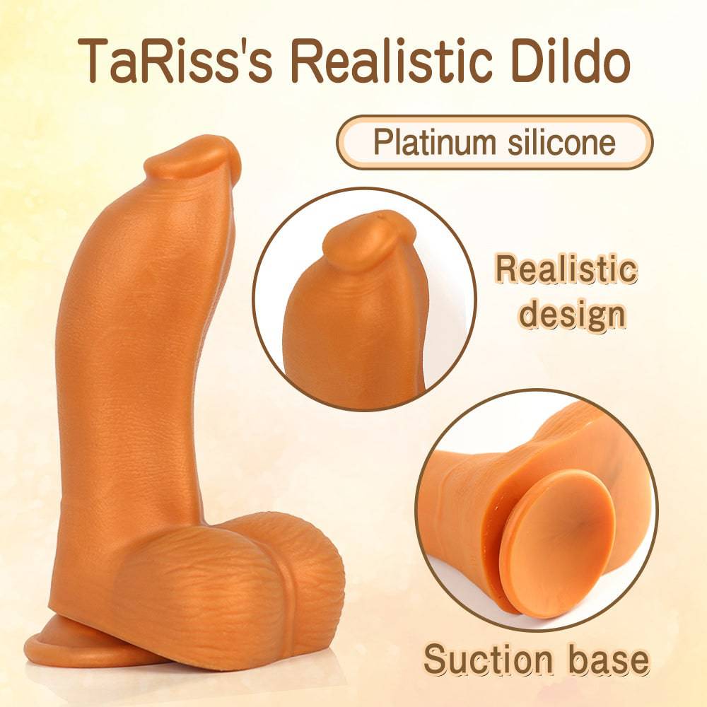 12.2 Inch Yellow Thick Realistic Huge Dildo - Tarisss Sex Toy Store